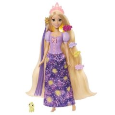 Păpușa Disney Princess Rapunzel cu păr strălucitor