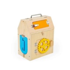 Bigjigs Toys Tablă de activități Casa