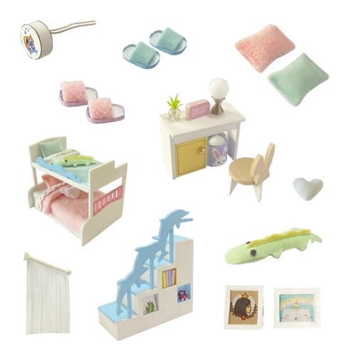 2Kids Toys miniatura domečku Ložnice sladkých snů