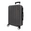 Bavy Cestovní kufr skořepinový 20" Stripes Dark grey