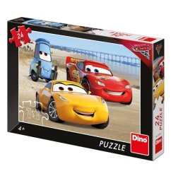 Puzzle Cars/Cars sur la plage 24 pièces