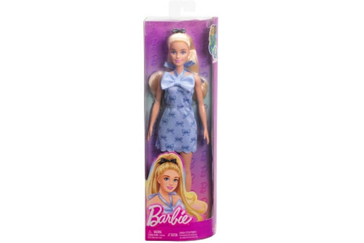 Barbie Modelka - Modrá mašle HYT93 TV
