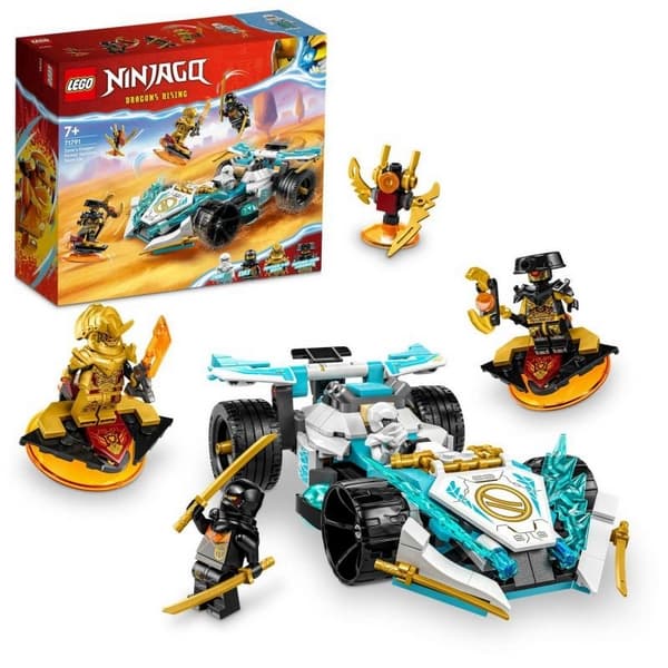 LEGO® NINJAGO® 71791 Mașina de curse Zane's Dragon Spinjitzu
