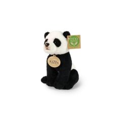 Rappa Pluszowa siedząca panda 15cm ECO-FRIENDLY