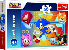 Puzzle Sonic en acción/Sonic The Hedgehog