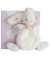 Set cadou Doudou - Iepure de pluș roz 26 cm