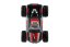 Auto RC pick up terénní plast 25cm 2,4GHZ na baterie šedo-červený v krabici