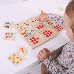 Bigjigs Toys Puzzle para contar imágenes