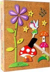 Petit pied en bois fées jeu créatif