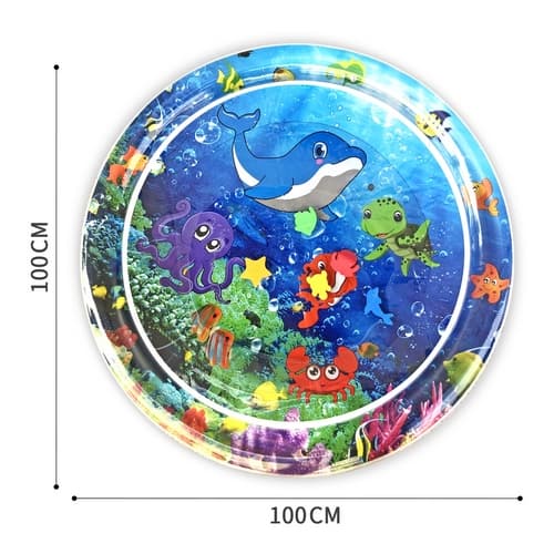 Nafukovací vodní podložka kulatá 100cm