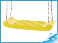 Leagăn de plastic (scândură) galben