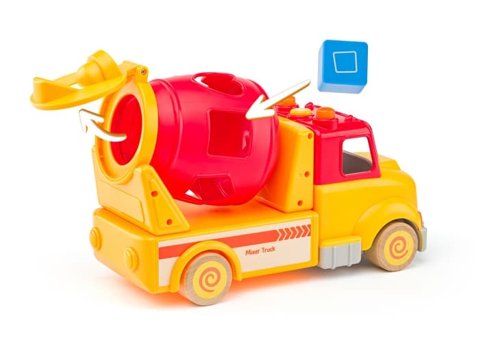 Auto míchačka se zvuky a světlem