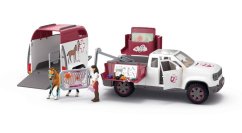 Schleich 42704 Veterinar mobil cu remorcă