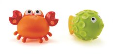 Jucării de apă Hape - crab cu pulverizator și peștișor