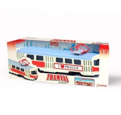 Tramvai Tatra T3 metal 16cm I LOVE PRAGUE revers