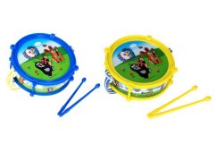 Tobă pentru cârtiță/Robin din plastic 20cm + 2 macete