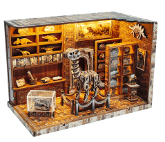 2Kids Toys Miniatura domečku Dinosauří výzkumný ústav