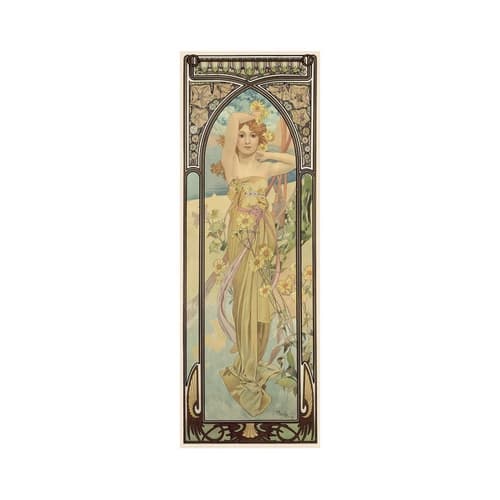 Alfons Mucha – Záře dne 75 panoramic Puzzle