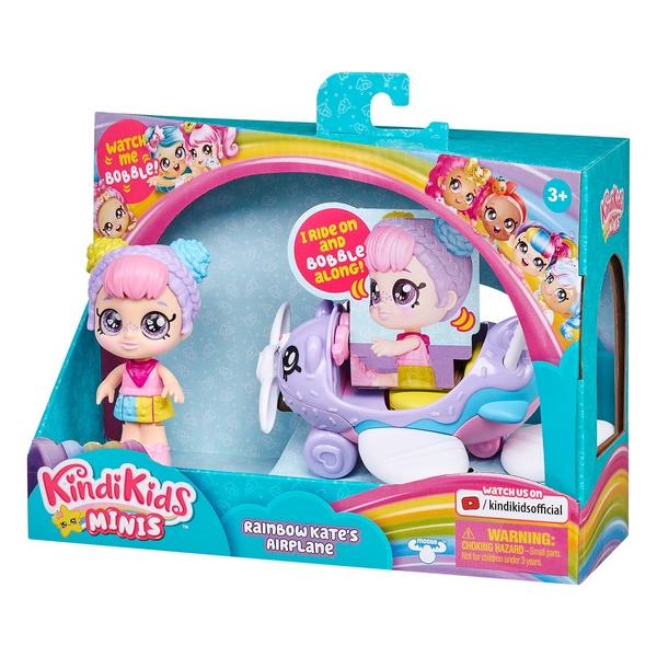 TM Toys Kindi Kids Mini Rainbow Kate Airplane