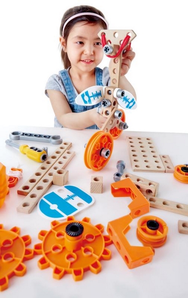 Hape Science Lab - luxusná sada, 57 kusov