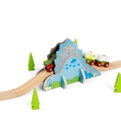 Tunelul cu dinozauri Bigjigs Rail