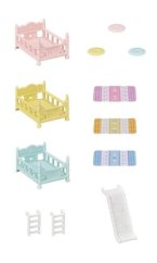 Sylvanian Families - Háromszintes ágy csúszdával
