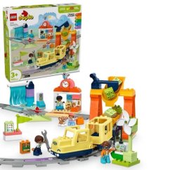 Lego DUPLO 10428 Tren comunitar interactiv de mari dimensiuni