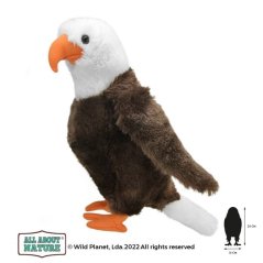 Wild Planet - Peluche de águila calva