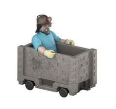 Minecraft Filmový Steve a vozík