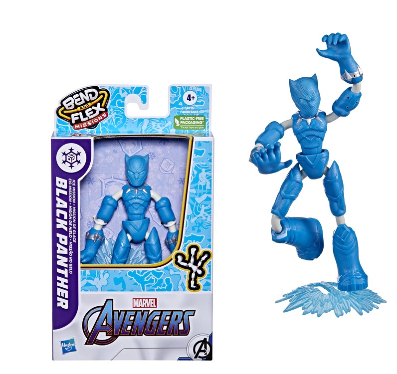 Avengers Bend And Flex Figurka - Varianty: 1 - Black Panther
