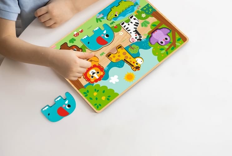 2Kids Toys Vkládací puzzle Zvířátka