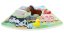 2Kids Toys Dřevěné puzzle Veselá farma propojitelné