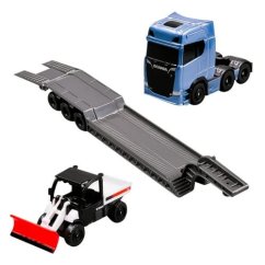 Maisto - Mini-machines de travail, Ensemble de tracteurs, Scania 770S, Bobcat T590 G
