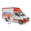 Ambulancia Bruder 2676 MB Sprinter con figura