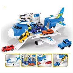Bavytoy Lietadlo s heliportom modré