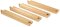 Brio 33341 Longs rails droits, 216 mm, 4 pièces
