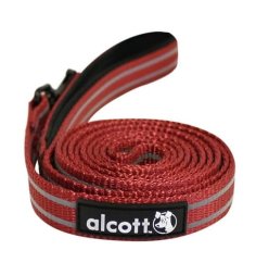Alcott lesă reflectorizantă pentru câini roșu mărimea M