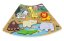 2Kids Toys Dřevěné puzzle Kruh propojitelné 6 v 1