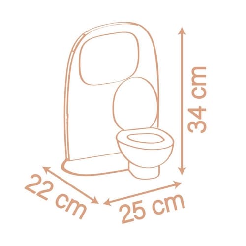 Baby Nurse Toaleta s koupelnou