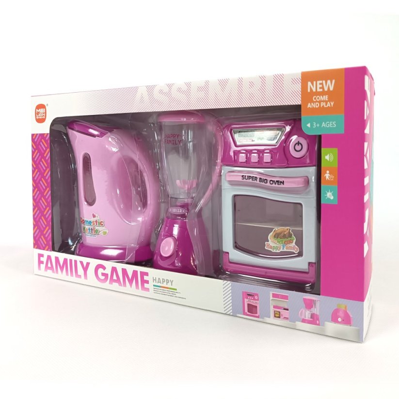 Bavytoy Sada kuchyňských přístrojů Pink