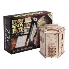 EscapeWelt Fort Knox Pro 3D drevené mechanické puzzle