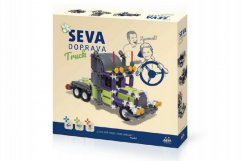 Jeu de construction Camion de transport Seva en plastique 402 pièces