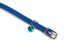Beeztees Obojek pro kočky nylonový modrý 6-29cm x 10mm