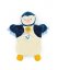Doudou Peluche Pingouin Marionnette 25 cm