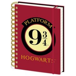 Carnet cu inele A5 Harry Potter - 9 și 3/4