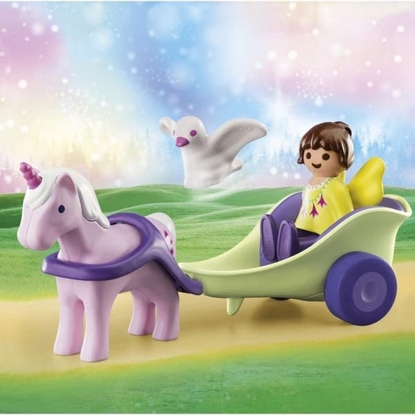 Playmobil 70401 Chariot avec licorne et fée