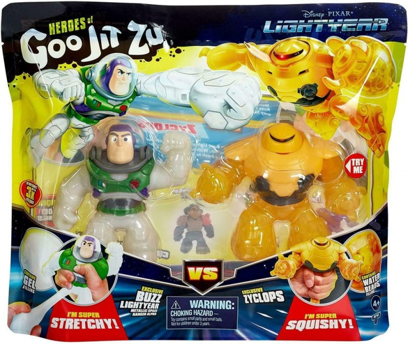 GOO JIT ZU LIGHTYEAR Versus Pack (Buzz VS Cyclops) 12 cm