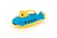 Zelené hračky Ponorka Žltá rukoväť