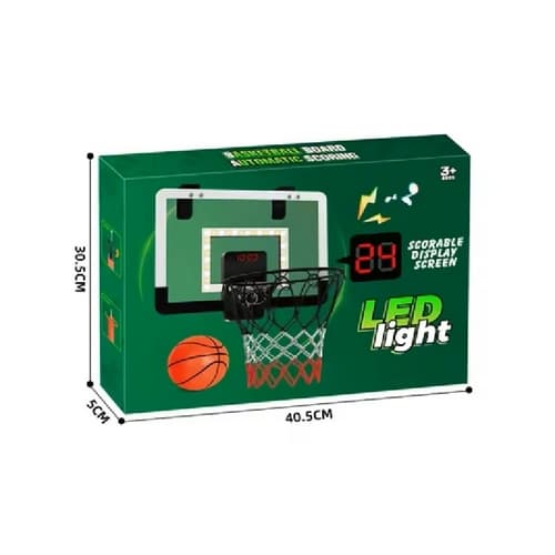 Bavytoy Panier mural de basket-ball Affichage LED