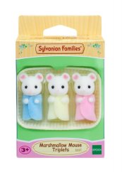 Sylvanian Families - Baba mályvacukor egér hármas ikrek